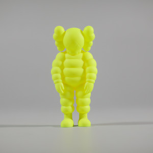 KAWS What Party Yellow